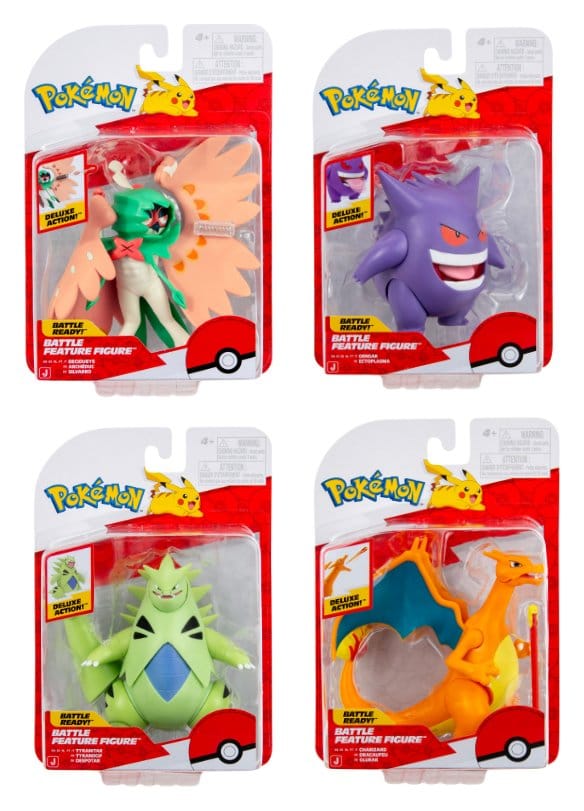 Pokémon Battle Feature Figure Figuras ver. 22 Surtido (4) Frikytopia