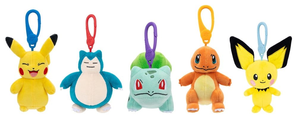 Pokémon Peluche pendientes Version 14 10 cm Surtido (6) Frikytopia