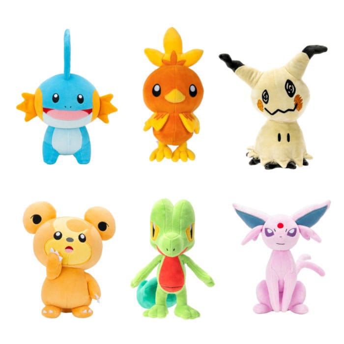 Pokémon Peluche Version 22 20 cm Surtido (6) Frikytopia