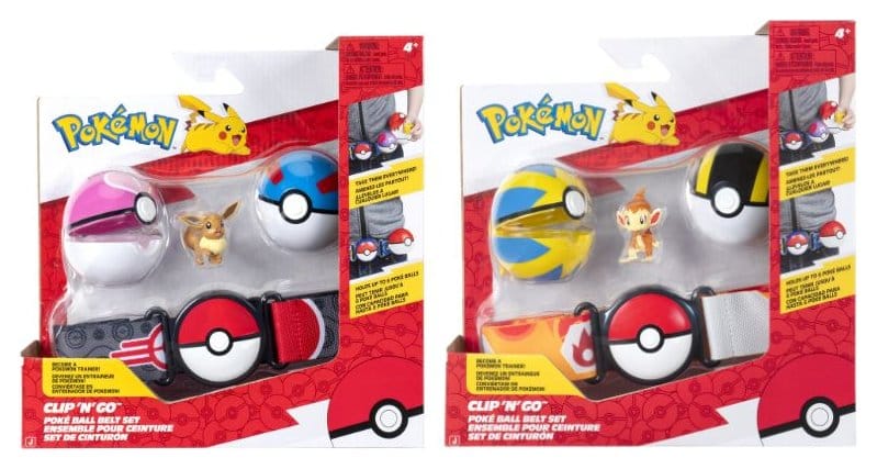 Pokémon Clip 'n' Go Cinturón Set ver. 19 Surtido (4) Frikytopia