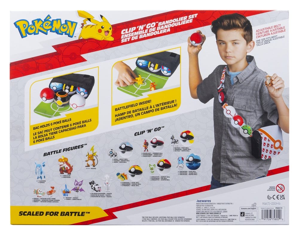 Pokémon Clip 'n' Go Bandolera Set ver. 6 Surtido (4)