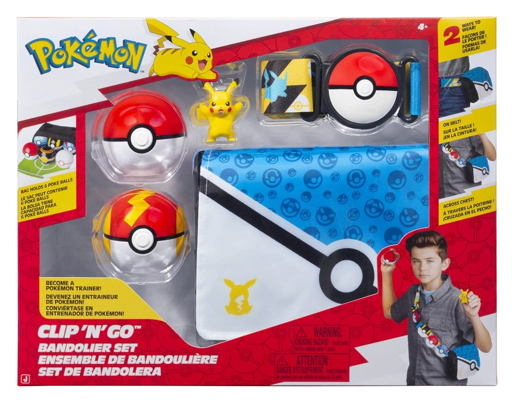 Pokémon Clip 'n' Go Bandolera Set ver. 6 Surtido (4)