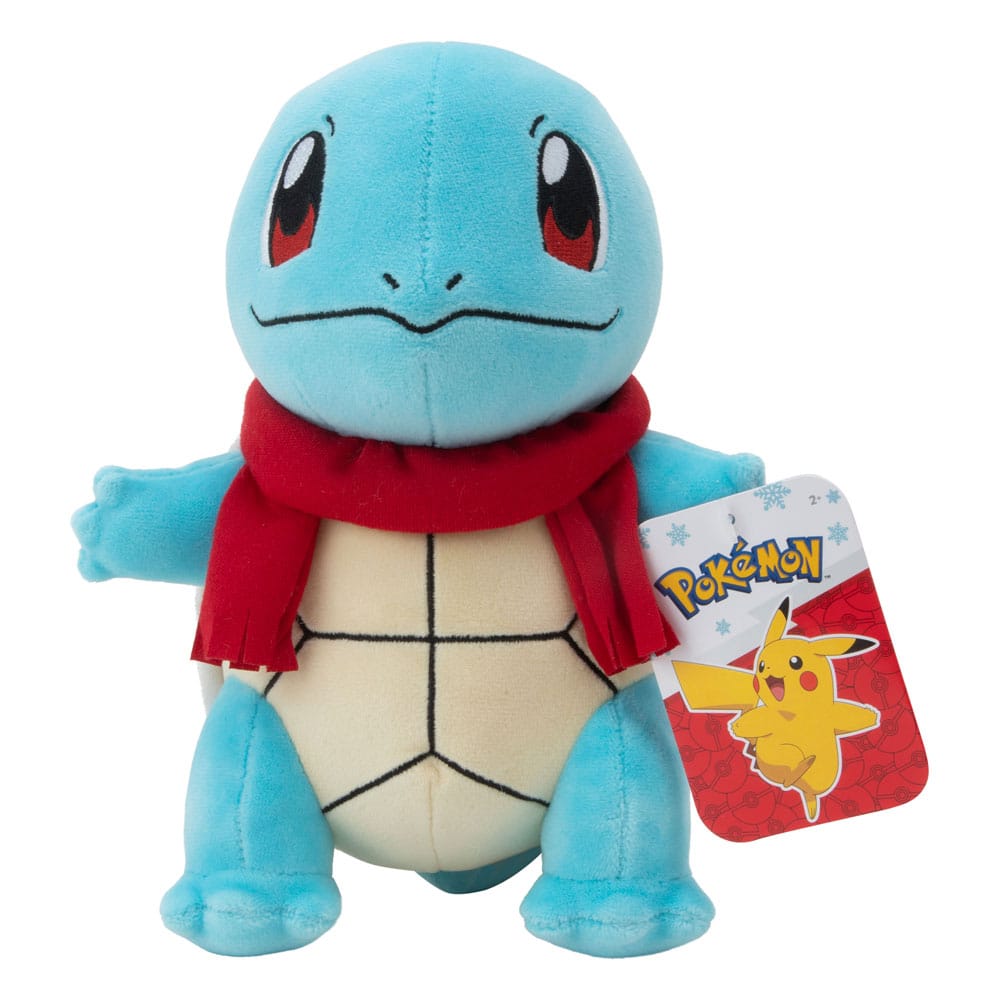 Pokémon Peluche Squirtle con bufanda 20 cm Frikytopia