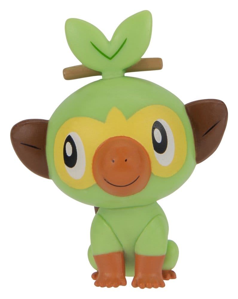 Pokémon Clip 'n' Go Figura de Acción Wave 21 Grookey & Poké Ball