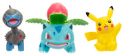 Pokémon Battle Figure Set Figuras Pikachu, Deino & Ivysaur (Pack de 3)