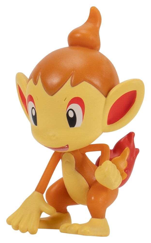 Pokémon Battle Figure Set Figuras Chimchar, Ralts & Porygon (Pack de 3)