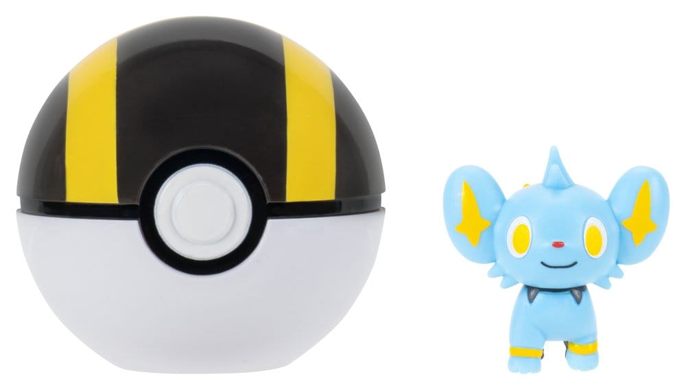 Pokémon Clip 'n' Go Figura de Acción Shinx & Ultra Ball Frikytopia