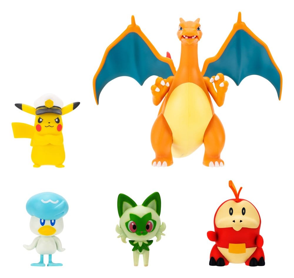 Pokémon Battle Figure Figuras 6-Pack Multi-Pack Frikytopia