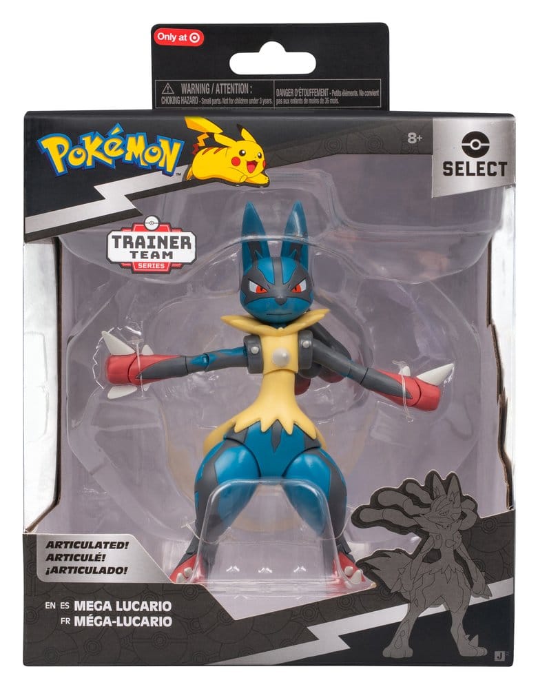 Pokémon Select Figura Superarticulada Mega Lucario