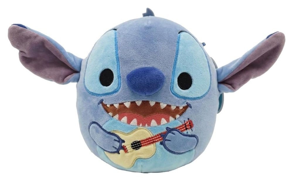 Lilo & Stitch Squishmallow Peluche Stitch With Guitar 20 cm Frikytopia