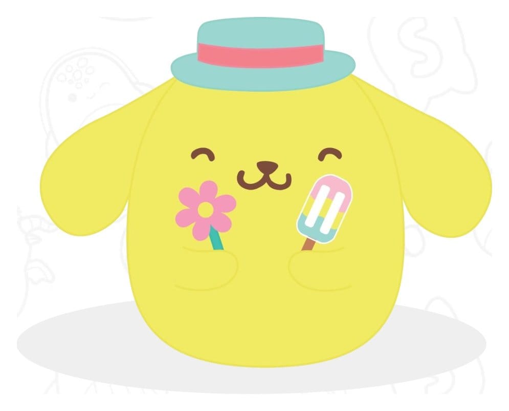 Sanrio Squishmallow Peluche Hello Kitty and Friends Seize the Moment Pompompurin Popsicle 20 cm Frikytopia