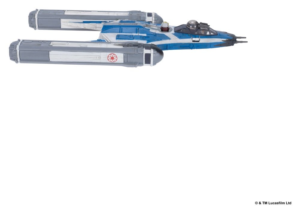 Star Wars Vehículo Mediano & Figura set BTL-B Ala-Y & Ahsoka & R7-A7
