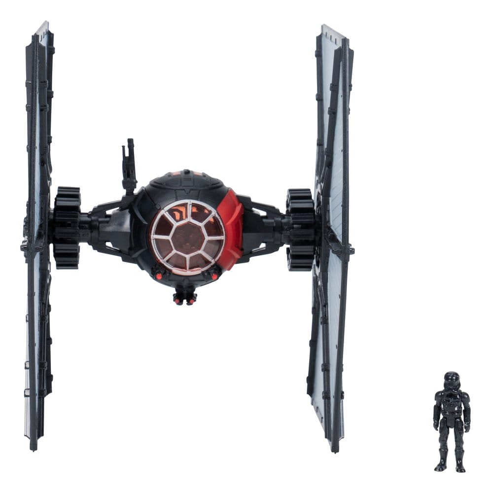 Star Wars Vehículo Mediano & Figura set Caza TIE de las Fuerzas Especiales & Piloto de Caza TIE de la Primera Orden (Edición Armada)