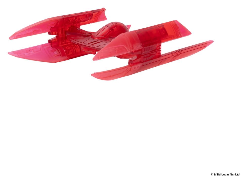Star Wars Vehículo Mediano & Figura set Bombardero Hiena (Holograma Rojo) & Droide de Batalla (Chase) Frikytopia