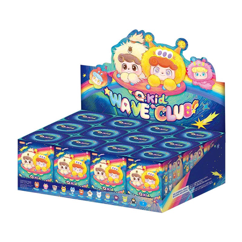 QKid: Wave Club Series Blind Box Figura 8 cm Display (12) Frikytopia