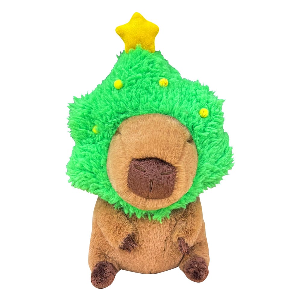 Capybara Peluche Capybara with Christmas Tree 32 cm Frikytopia