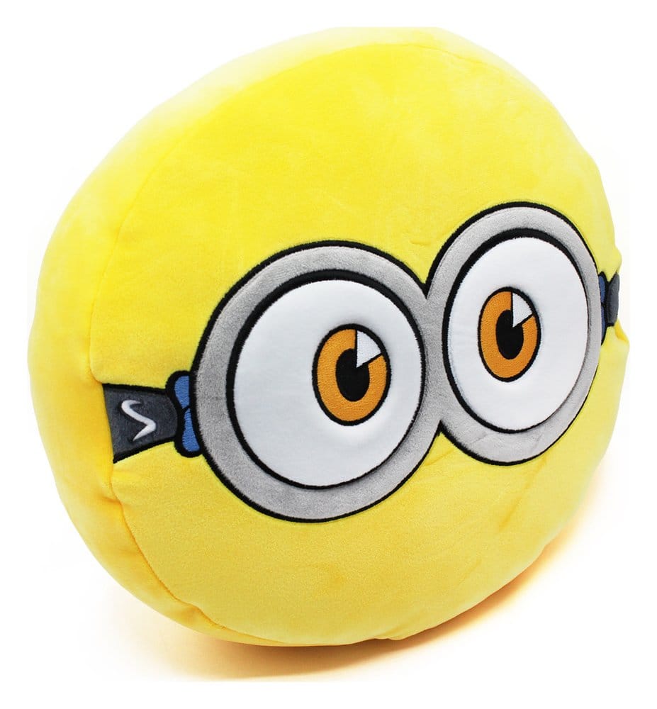 Minions 3 cojín de peluche redondo bordado 30x10x30 cm