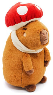 Capybara Peluche Mushroom 23 cm