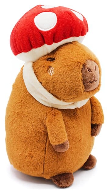 Capybara Peluche Mushroom 23 cm Frikytopia