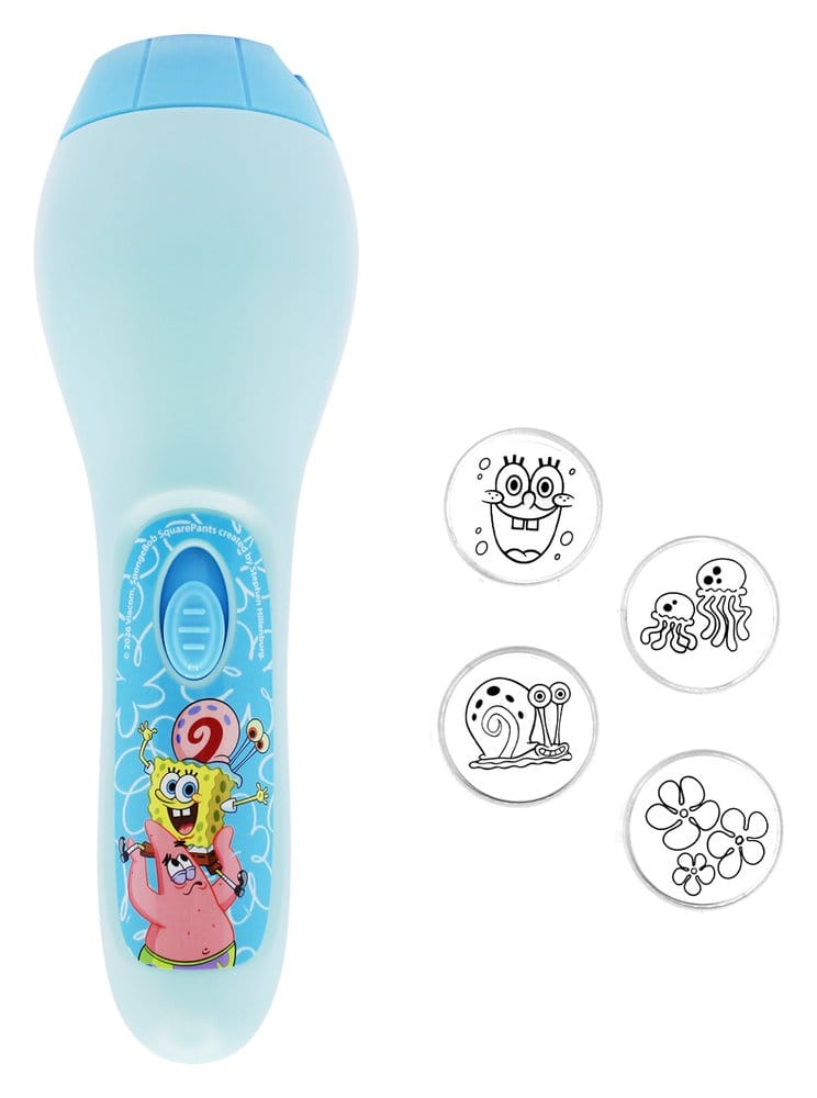 Spongebob Linterna de Proyección con 4 Motivos
