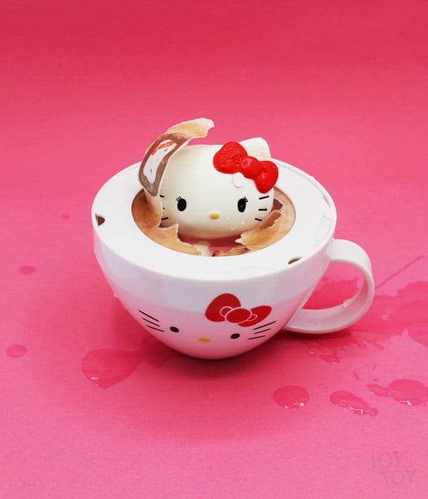 Sanrio Squishy Figuras Hello Kitty Cappuccino Expositor (8)