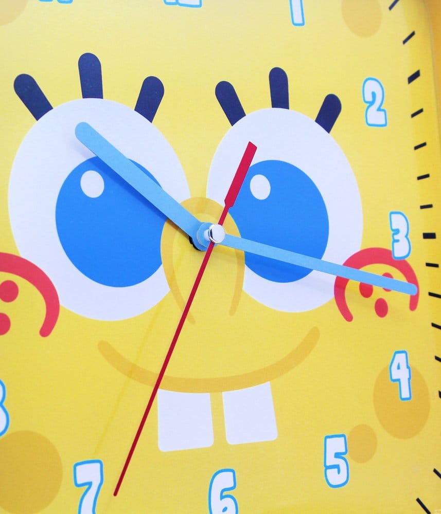 Spongebob Reloj de Pared cuadrado Spongebob