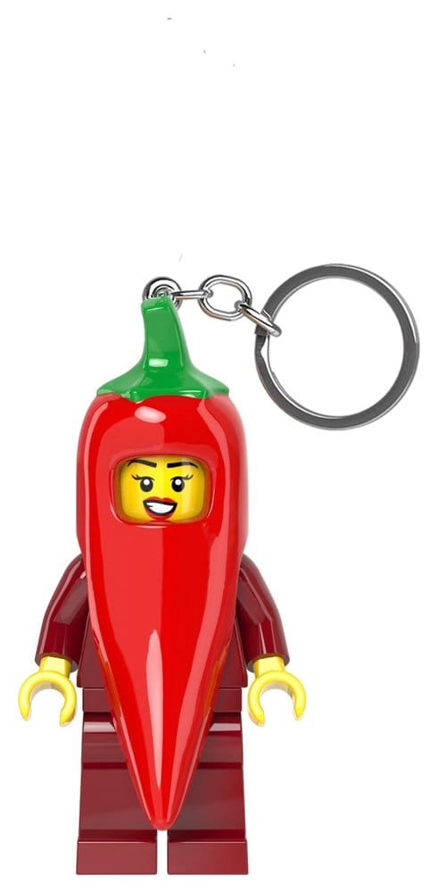 Lego Figura Mini Llavero con Iluminación Disfraz de Chile Frikytopia
