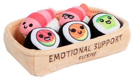 Relatable Emotional Support Peluche Sushi Frikytopia