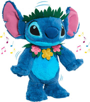 Lilo & Stitch Figura de peluche Función de baile y canto Stitch 38 cm