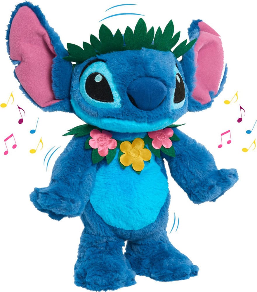 Lilo & Stitch Figura de peluche Función de baile y canto Stitch 38 cm