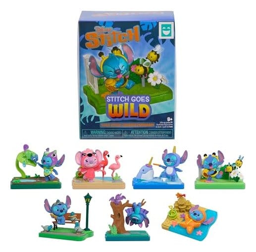 Stitch Happy Haul Figura Coleccionable Blind Boxes Goes Wild (8) Frikytopia