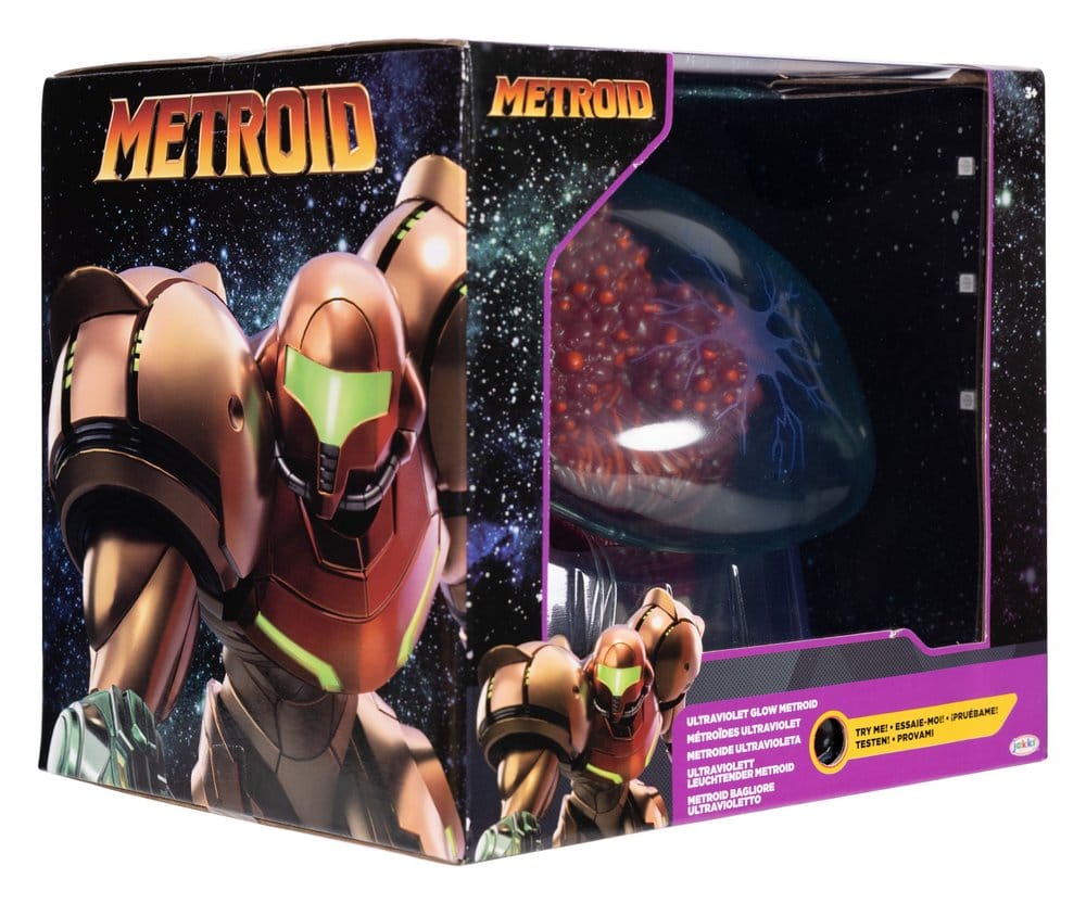 World of Nintendo Figura Metroid Prime Metroid Ultraviolet Glow 15 cm