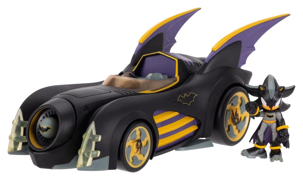 Batmobile + figura Shadow Batman Sonic The Hedgehog