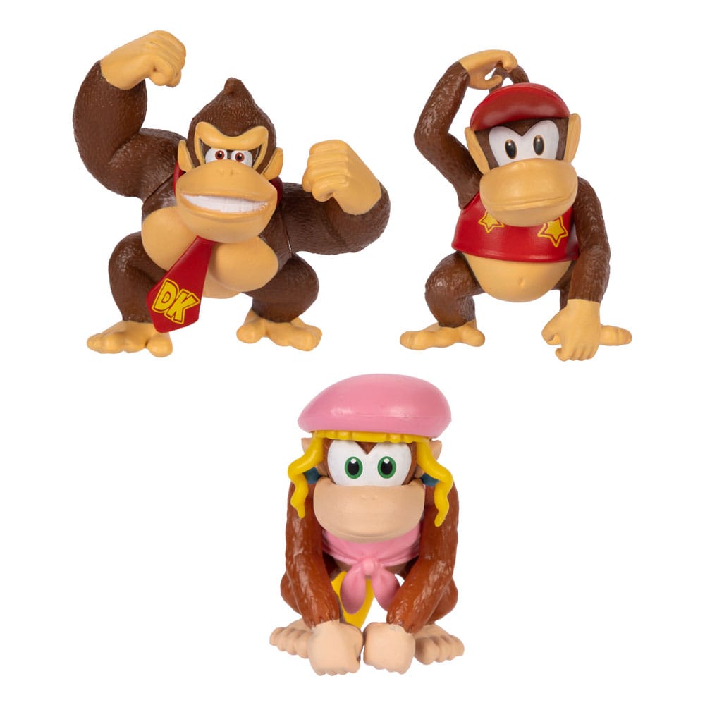 World of Nintendo Figuras Donkey Kong 6 cm Surtido (16) Frikytopia