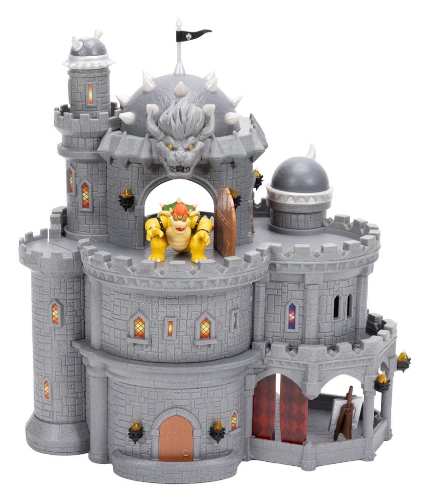 Super Mario Galaxy: la película Playset Deluxe con 1 Minifigura Castillo de Bowser Frikytopia