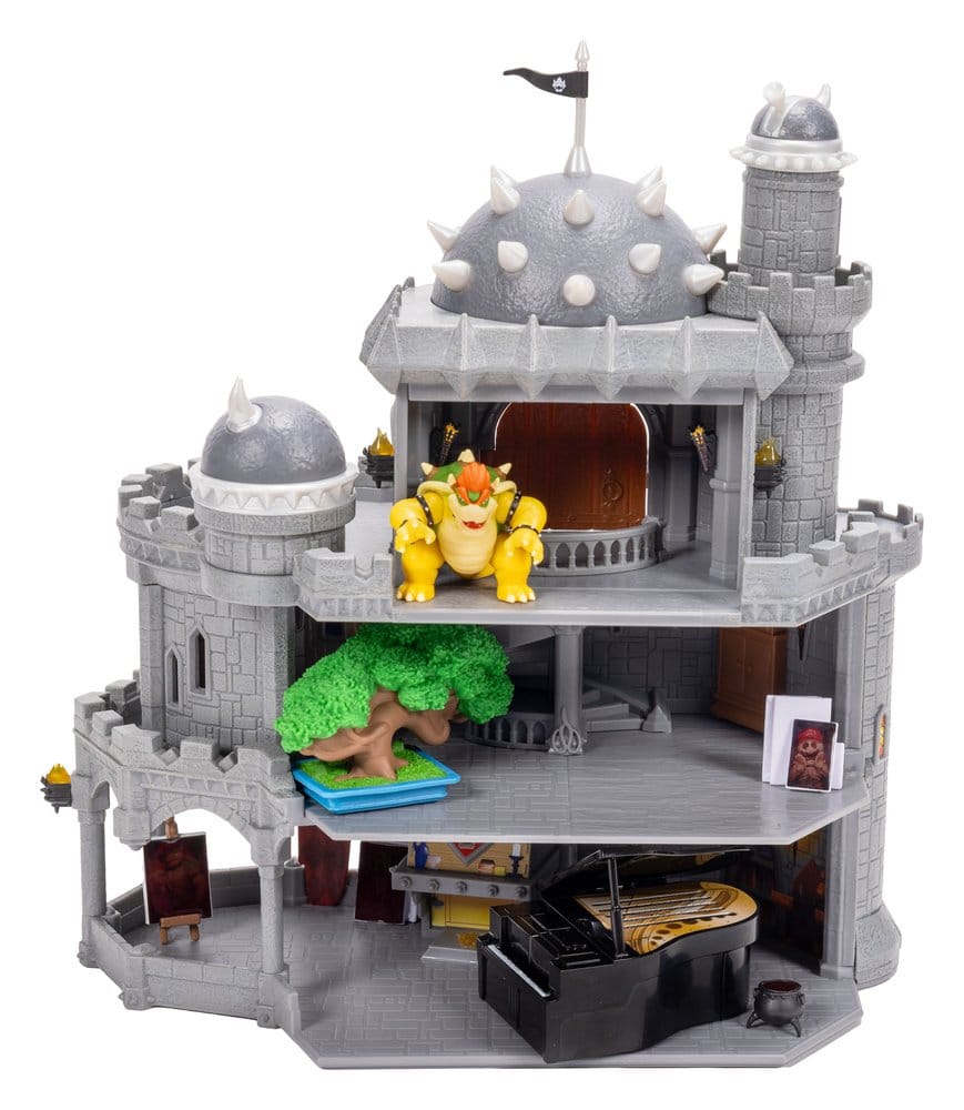 Super Mario Galaxy: la película Playset Deluxe con 1 Minifigura Castillo de Bowser