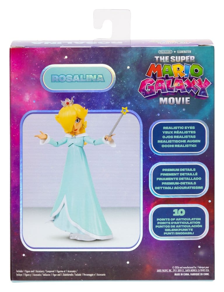 Super Mario Galaxy: la película Figura Rosalina 13 cm
