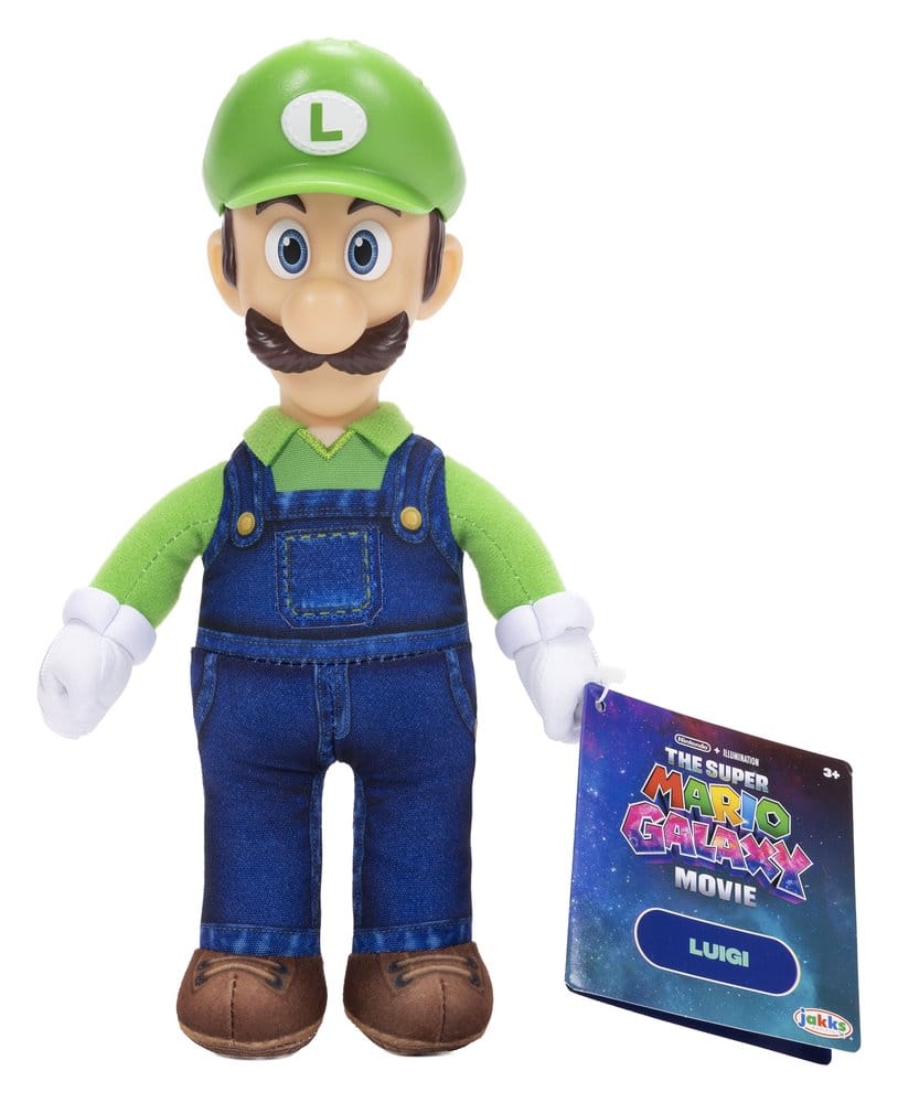 Super Mario Galaxy: la película Figura de Peluche Luigi 23 cm