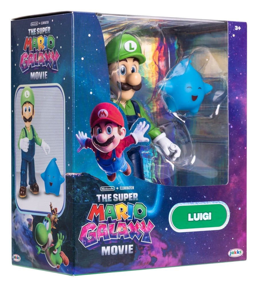 Super Mario Galaxy: la película Figura Luigi 13 cm