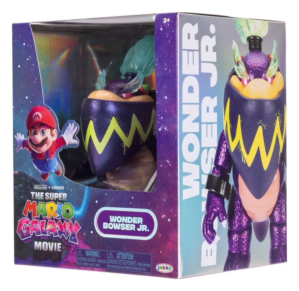 Super Mario Galaxy: la película Figura Wonder Bowser Jr. 13 cm
