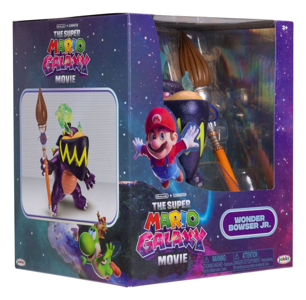 Super Mario Galaxy: la película Figura Wonder Bowser Jr. 13 cm