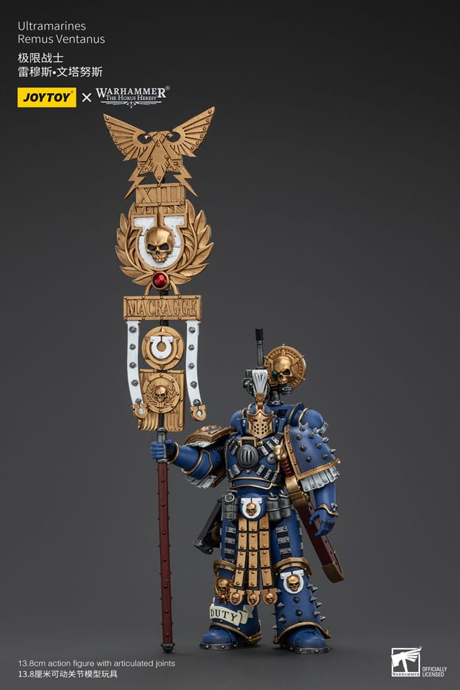 Warhammer The Horus Heresy Figura 1/18 Ultramarines Remus Ventanus 14 cm