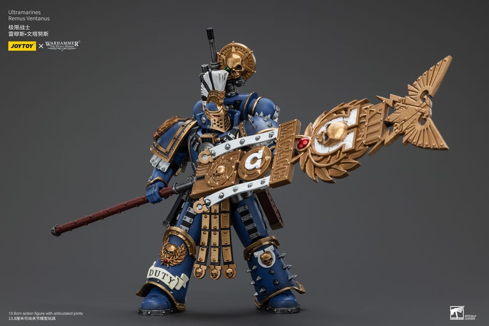 Warhammer The Horus Heresy Figura 1/18 Ultramarines Remus Ventanus 14 cm