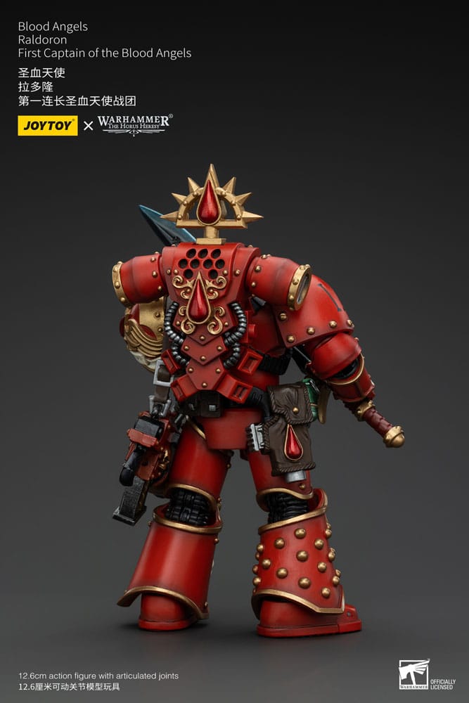 Warhammer The Horus Heresy Figura 1/18 Blood Angels Raldoron First Captain of the Blood Angels 13 cm