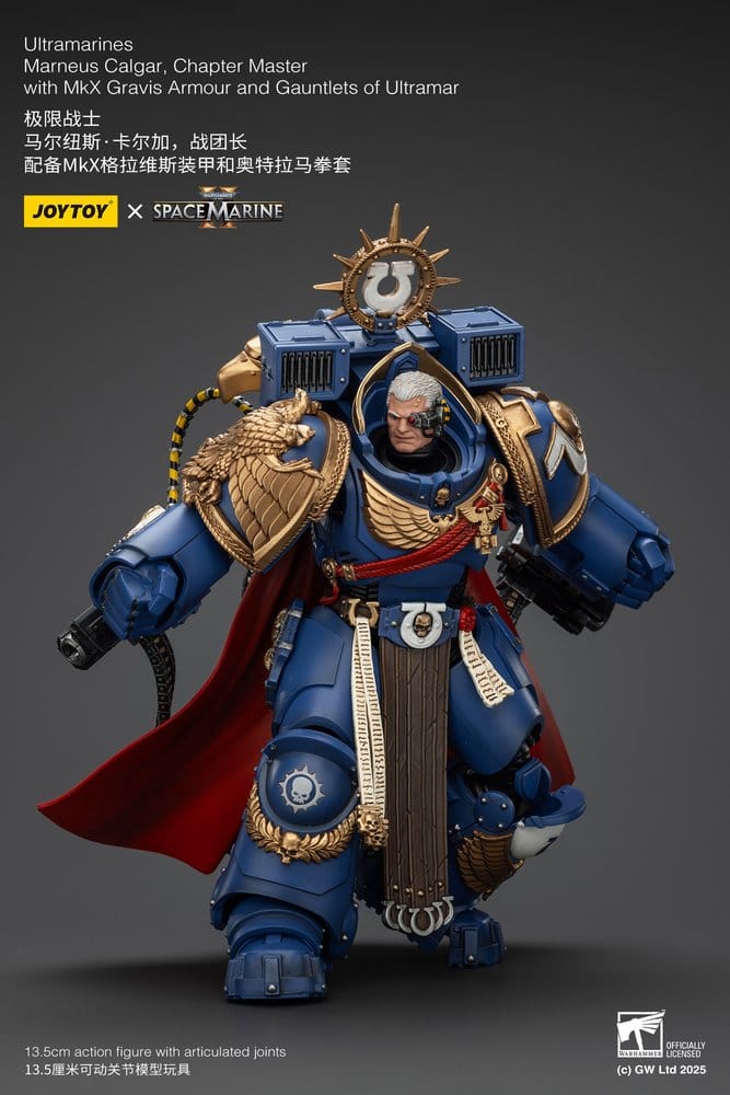 Warhammer 40,000 Figura Ultramarines Marneus Calgar, Chapter Master 14 cm