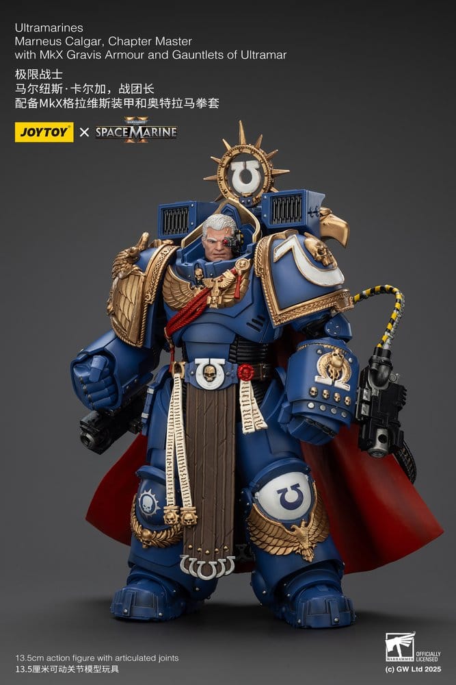 Warhammer 40,000 Figura Ultramarines Marneus Calgar, Chapter Master 14 cm