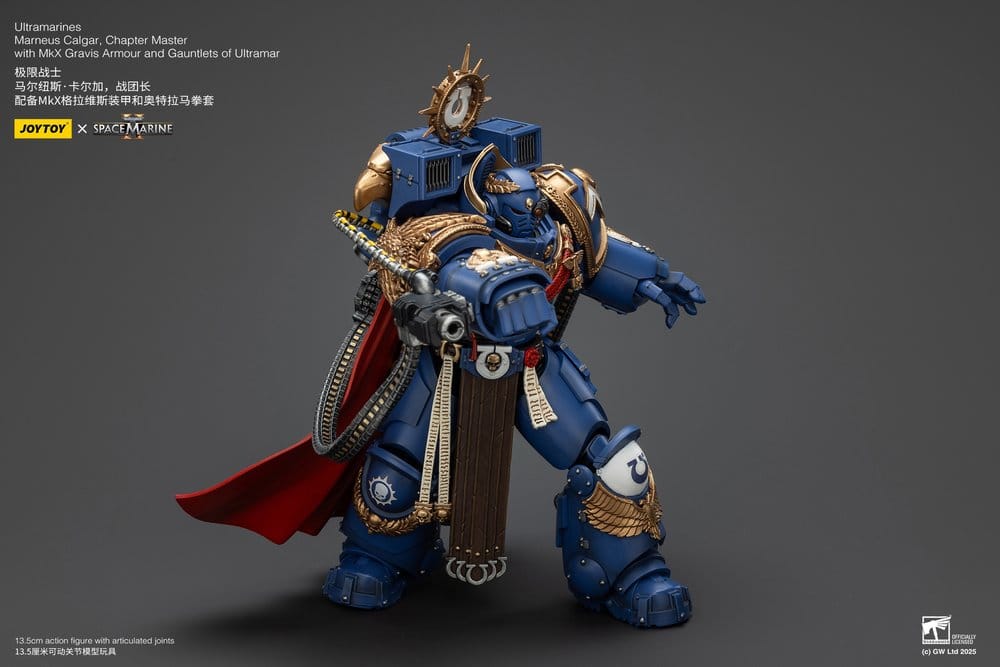 Warhammer 40,000 Figura Ultramarines Marneus Calgar, Chapter Master 14 cm