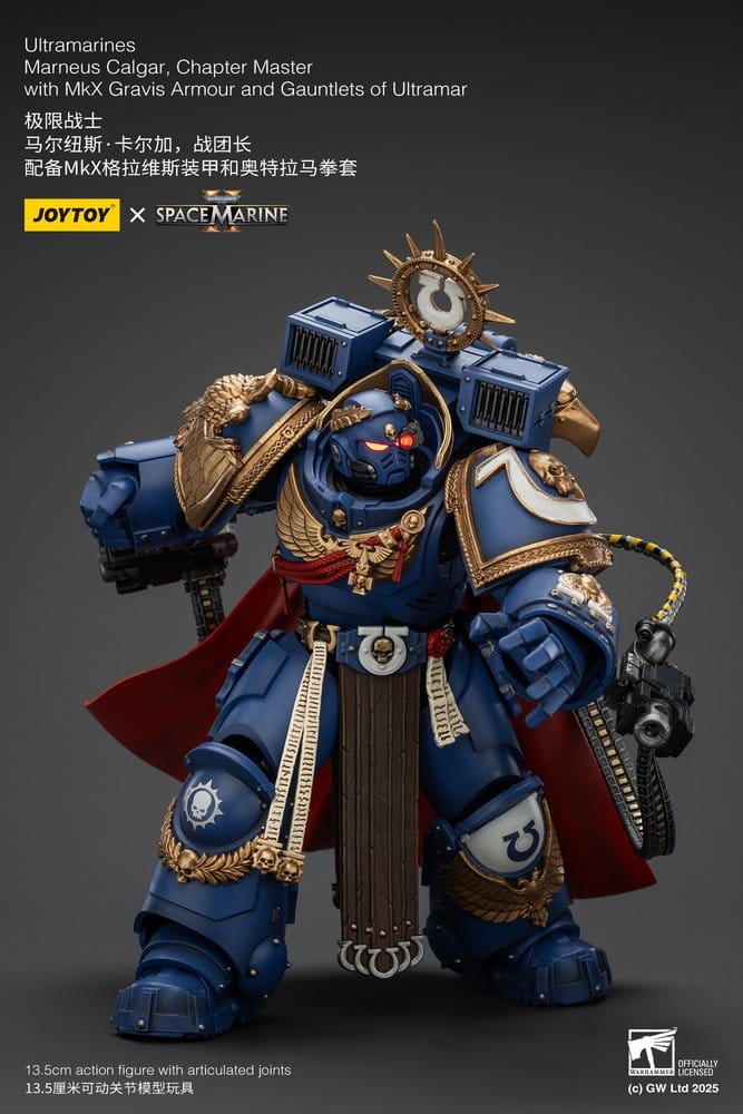 Warhammer 40,000 Figura Ultramarines Marneus Calgar, Chapter Master 14 cm