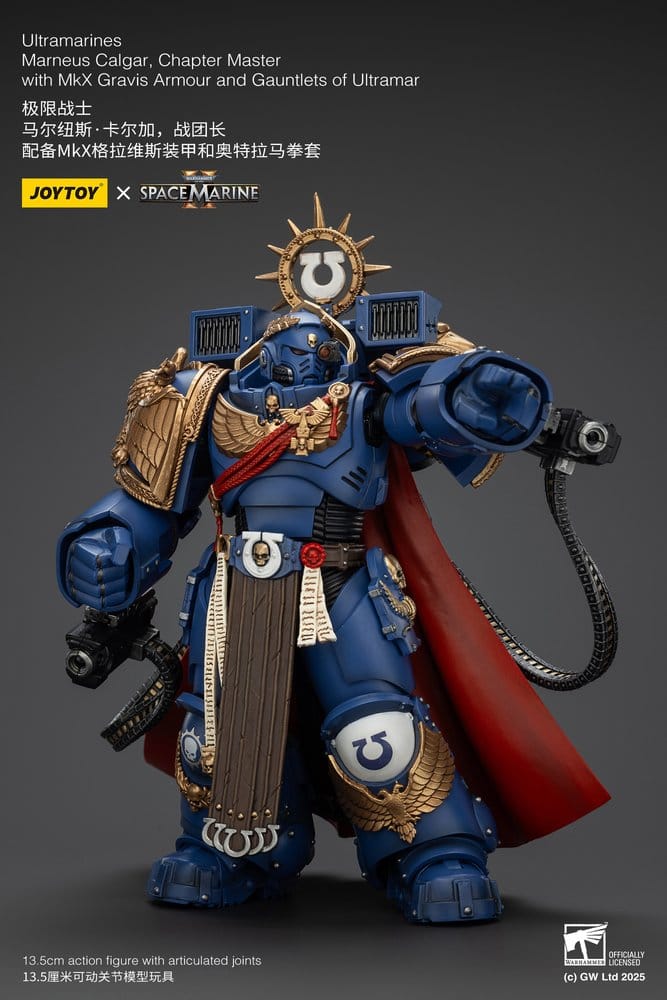 Warhammer 40,000 Figura Ultramarines Marneus Calgar, Chapter Master 14 cm