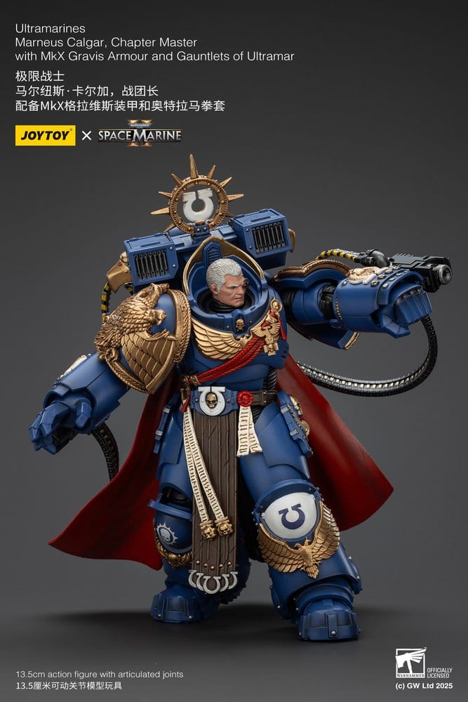 Warhammer 40,000 Figura Ultramarines Marneus Calgar, Chapter Master 14 cm
